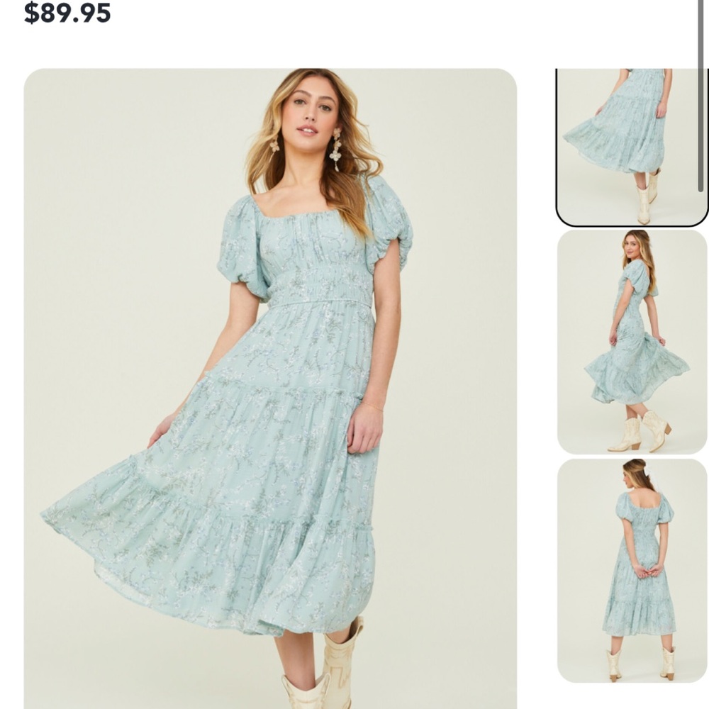 NWT Altar’d state dress in sage